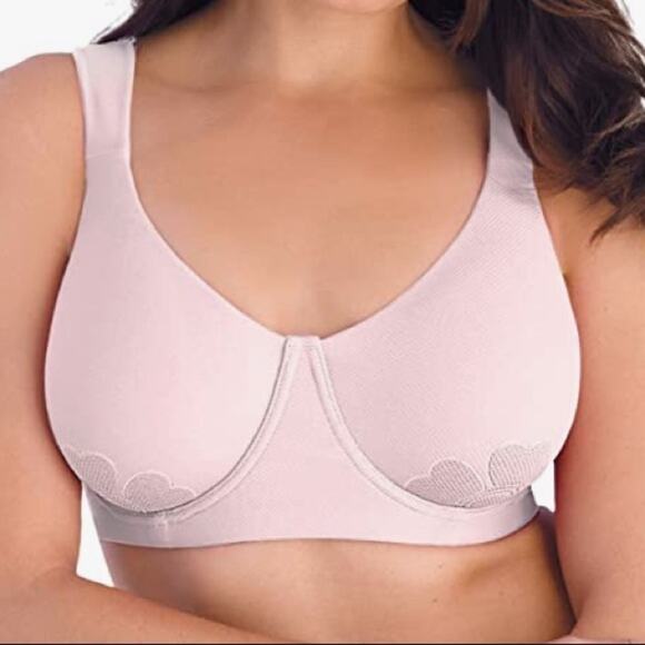 Comfort Choice petal boost 54D Underwire Bra Pink - Picture 1 of 6